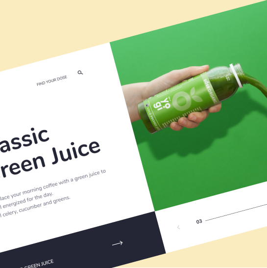a front-end application