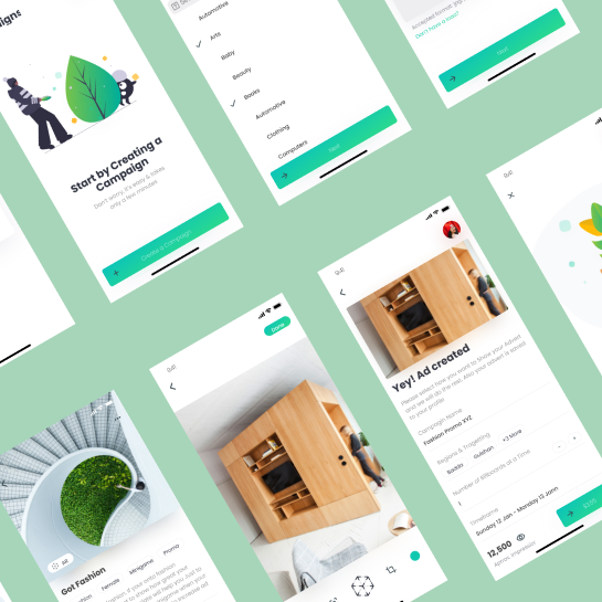 UI/UX design project